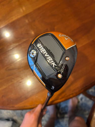 Men's 2020 Callaway Right Handed Fairway Wood Stiff Flex 3 Wood With Head Cover (Used)