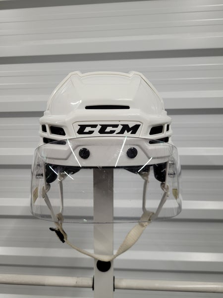 Used Medium CCM Super Tacks X Helmet Pro Stock