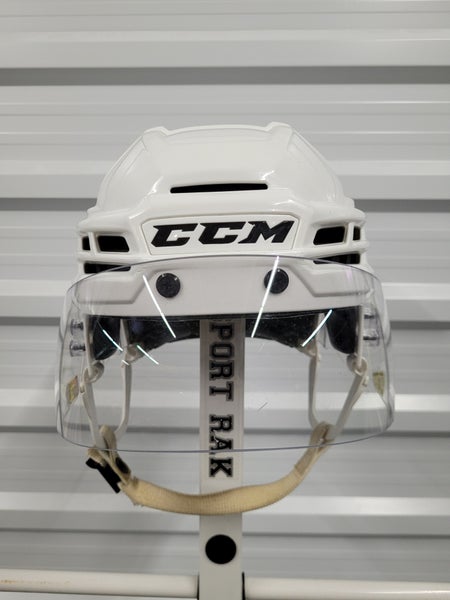 Used Small CCM Super Tacks X Helmet Pro Stock