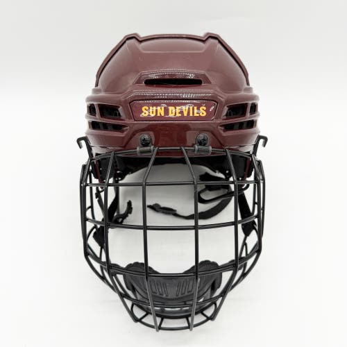 CCM Super Tacks X Hockey Helmet-Medium W/ Cage