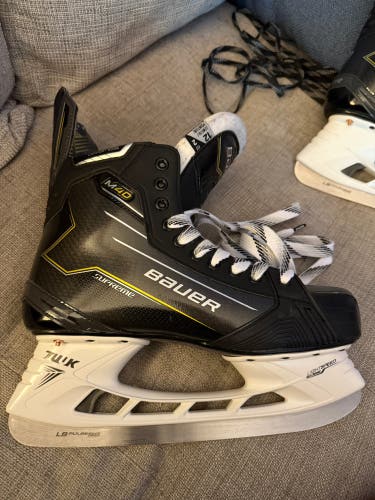 2024 Bauer Supreme M40 Hockey Skates Regular Width 12 (Used)