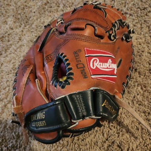 Rawlings RH Catcher's RPT-Lite Toe Baseball Glove 33" Nice Glove/ oil treated  leather