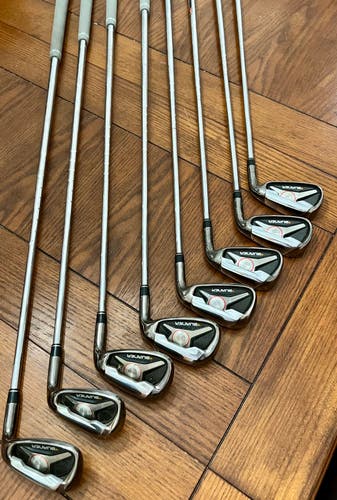 TaylorMade Burner 1.0 RH 8 piece iron set regular flex