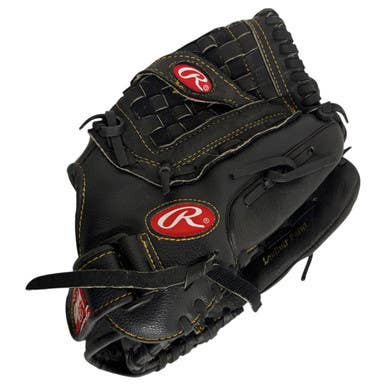 Used Rawlings PLAYMAKER SERIES BB/SB Glove RH Throw Black 12 1/2" 11406-S000105405