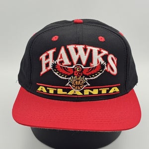 NEW Vintage Atlanta Hawks 1990s NBA Sports Logo Athletic Hat Cap Vtg Snapback
