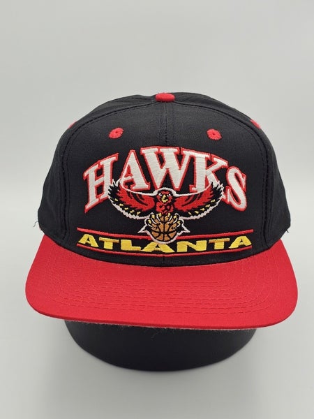 NEW Vintage Atlanta Hawks 1990s NBA Sports Logo Athletic Hat Cap Vtg Snapback