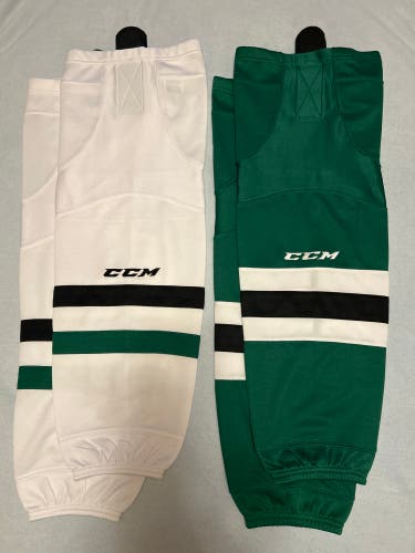 CCM Hockey Socks - Dallas Stars, 2 Pairs (Sz: Intermediate)