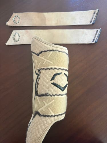 Tan EvoShield Leg guard Shin Guards (Used)