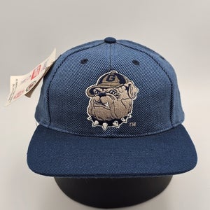 NEW Vintage 1990s Georgetown Hoyas NCAA Logo Athletic Plain Logo Hat Snapback