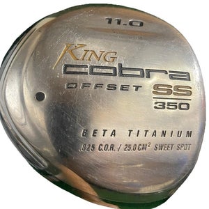 King Cobra 350 SS Offset Ti Driver 11* RH 50g Lite Senior Graphite 45" Good Grip