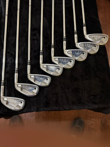 Men's 2009 Nike NDS Right Handed Iron Set Uniflex  Steel Shaft (Used)