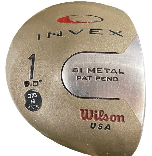 Wilson Invex BiMetal Driver 9.0* Men's RH Firestick 3.5 Regular Graphite 44"