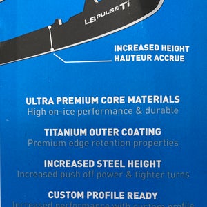 NEW Bauer Lightspeed Pulse TI Runners, Size 6