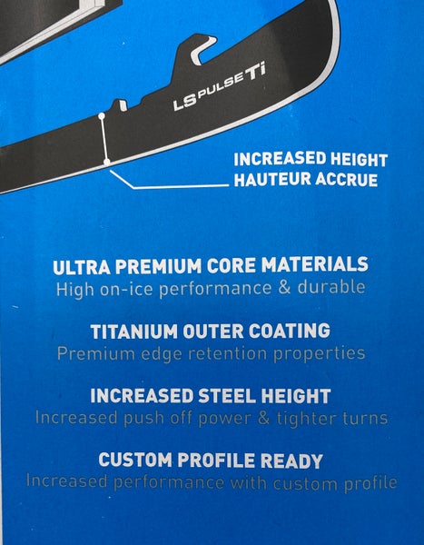 NEW Bauer Lightspeed Pulse TI Runners, Size 6