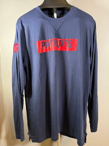 NwT New England Patriots Nike Long-Sleeve Dri-Fit Tee