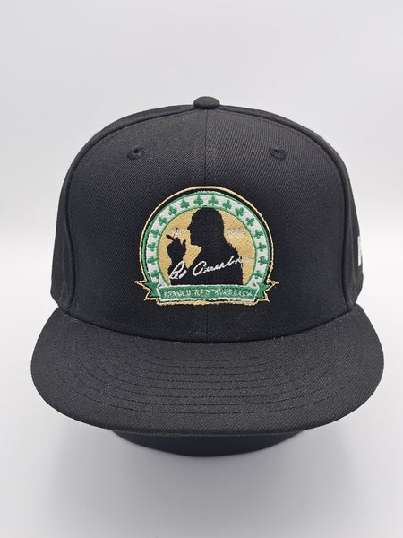 New Era Boston Celtics NBA Arnold Red Auerbach Coach 59FIFTY Fitted Hat Sz 7 3/8