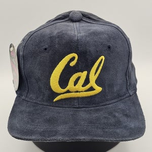 Vintage California Golden Bears NCAA Sports Universal Leather Hat Cap Snapback