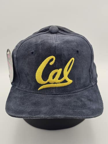 Vintage California Golden Bears NCAA Sports Universal Leather Hat Cap Snapback