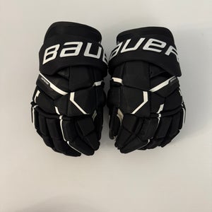New Black Bauer Supreme Mach Gloves Size 13"