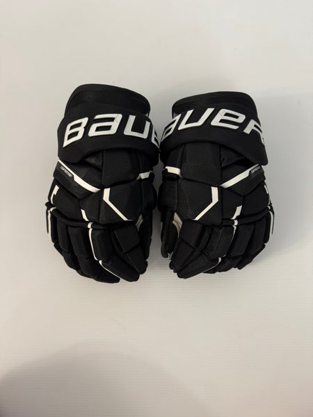 New Black Bauer Supreme Mach Gloves Size 13"