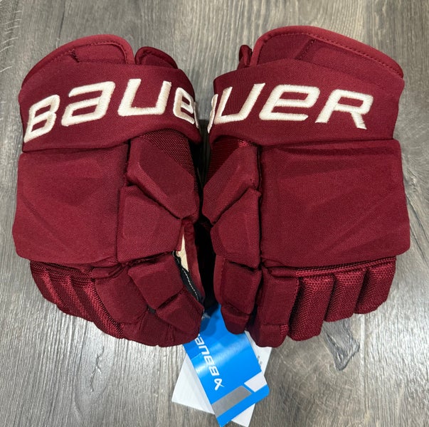 Arizona Coyotes Bauer Hyperlite Gloves 14" Pro Stock (New)