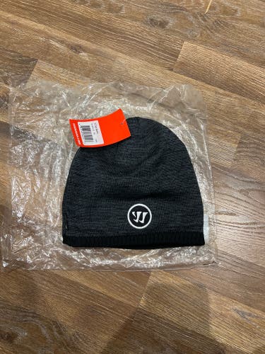 New Warrior Beanie Grey/Black Knit