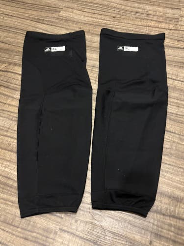NHL Pro Stock Adidas Ice Hockey Socks Adult XL Black