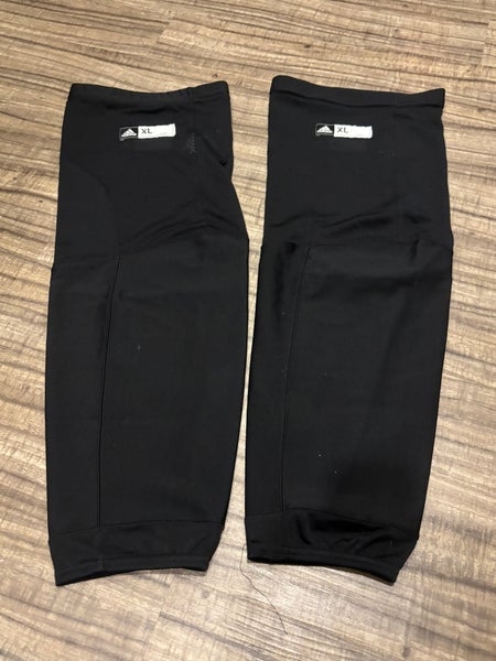 NHL Pro Stock Adidas Ice Hockey Socks Adult XL Black