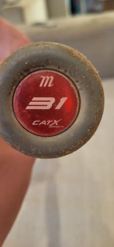 2022 Marucci CAT X Composite USSSA Certified Bat (-8) 23 oz 31" (Used)