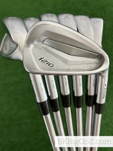 Ping i210 Iron Set 4-W / Ping AWT 2.0 Stiff
