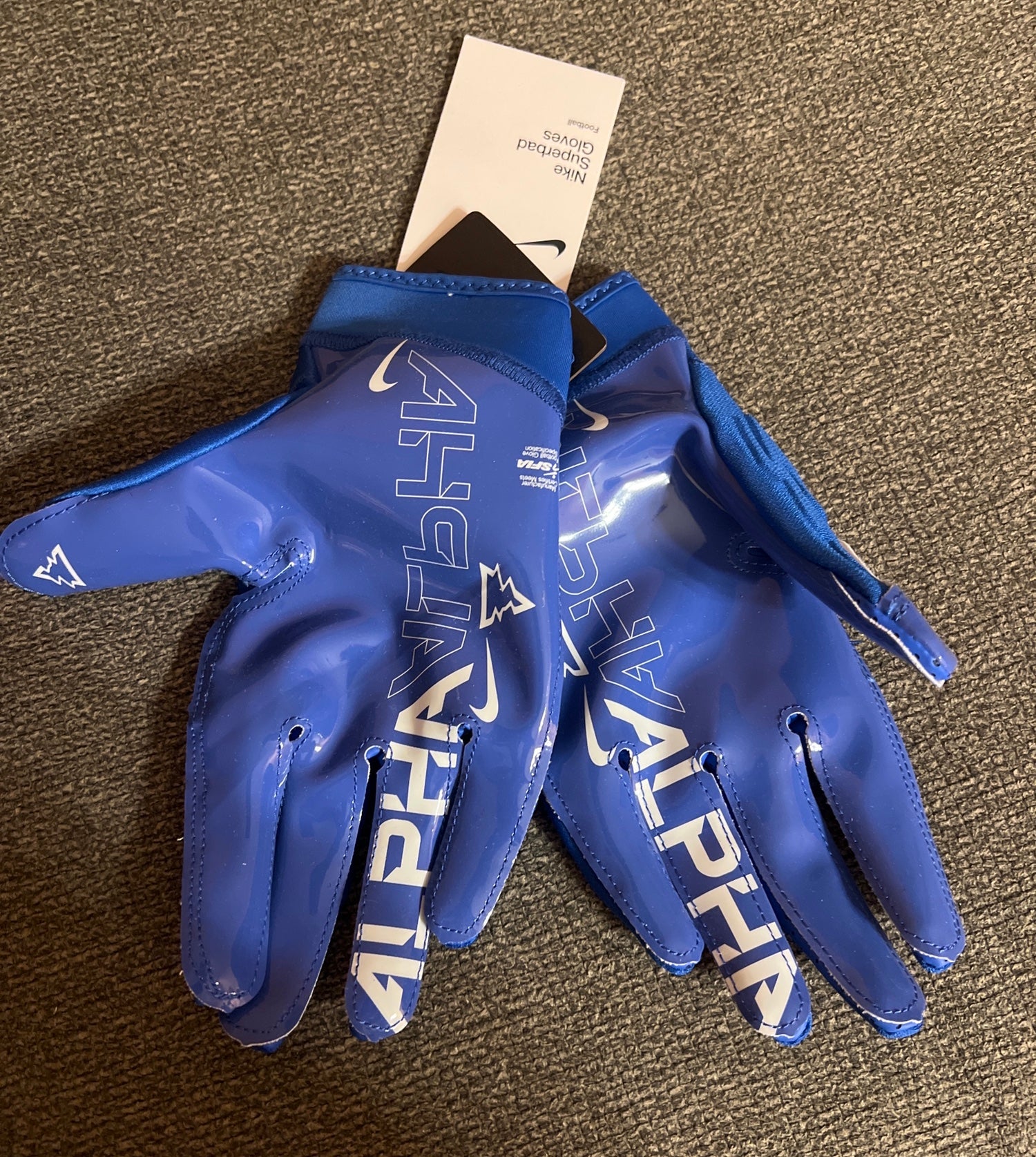 Nike Superbad 6.0 Football Gloves NCAA Penn State FN5478-414 Size