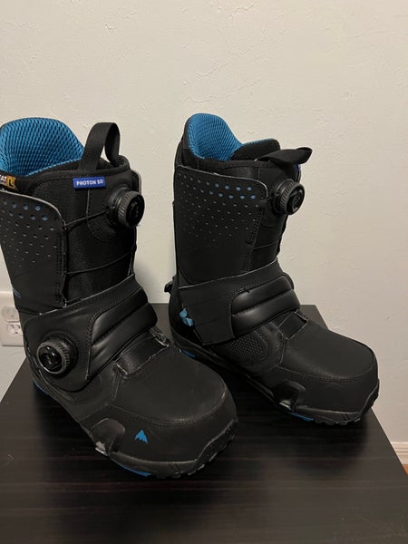 Men's Size M 10.5 Wide (W 11.5) Burton PHOTON STEP ON WIDE Snowboard Boots (Used)