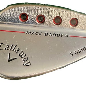 Callaway MD4 Milled Forged Chrome Gap Wedge 50*10 S Grind RH Steel 36" New Grip