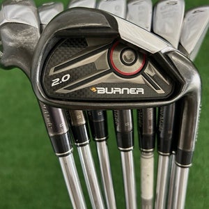 Taylormade Burner 2.0 Black Iron Set 4-A / True Temper 85 Stiff +1