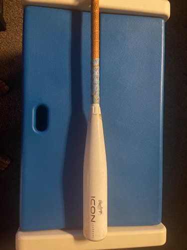 2025 Rawlings Icon Composite USSSA Certified Bat (-10) 17 oz 27" (Used)