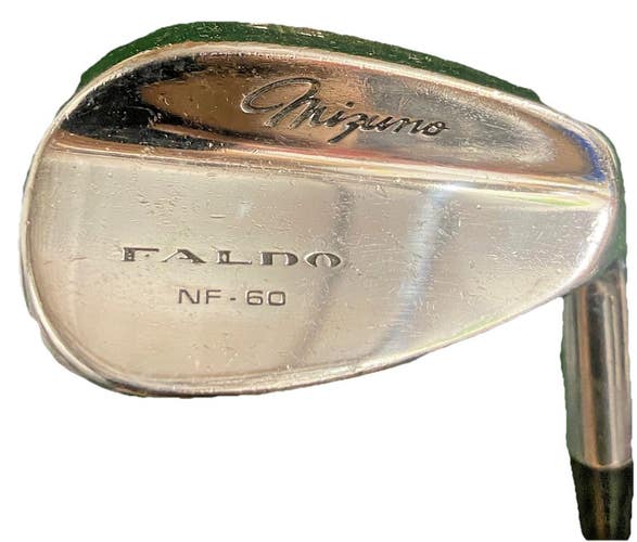 Mizuno Faldo NF-60 Lob Wedge 60*08* RH Men's Stiff Steel 35" New Midsize Grip