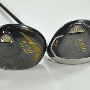XXIO Prime 10 / 11 3 and 5 Fairway Wood Set Regular Flex Right Graphite # 194815