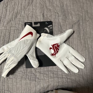 Washington state cougars football gloves (new) medium