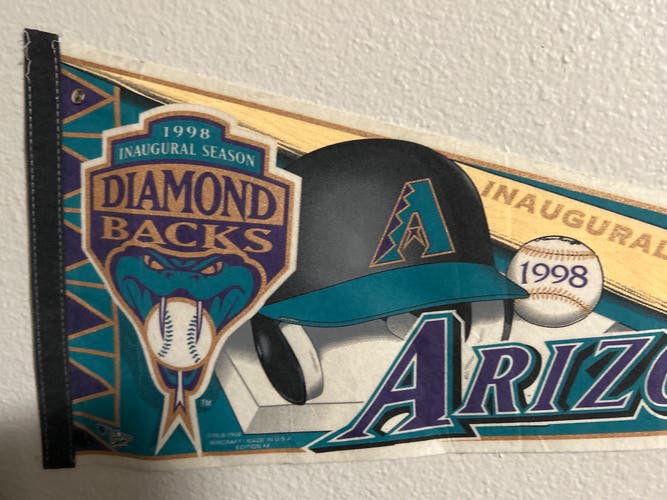 Inaugural Season 1998 Arizona Diamondbacks Flag