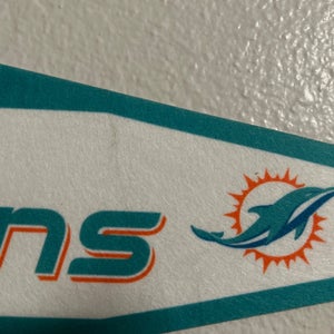 Miami Dolphins Football Flag