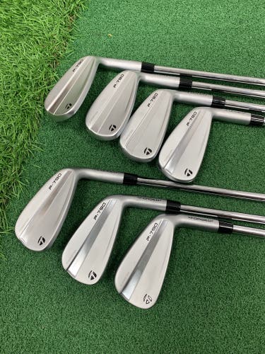 2023 TaylorMade 2023 P790 Right Handed Iron Set Stiff Flex Graphite/Steel Shaft (New)