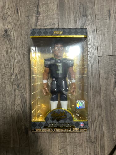 Gold NFL Russell Wilson, Funko, Pop vinyl figure