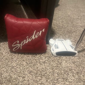 White Men's 2023 TaylorMade Mallet Ghost Spider S DB Right Handed Putter 35" (Used)