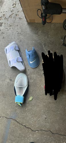 Jordan Leg Guard Nike Elbow Guard And Nike Sliding Mitt