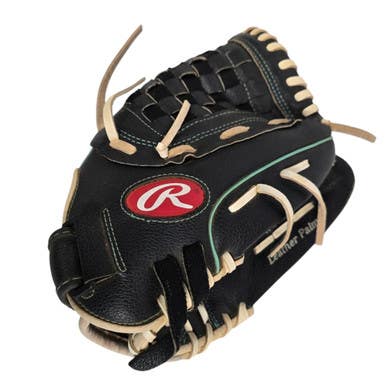 Used Rawlings FASTPITCH RH Throw Fastpitch Gloves Black 11 1/2" 11406-S000105557