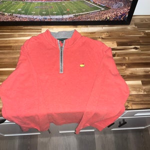 Masters 1/4 Zip Pink Men's XL Pullover (Used)