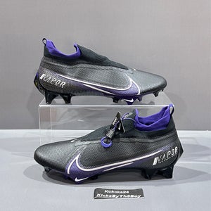 Nike Vapor Edge Elite 360 P Football Cleats Black Purple Size 11 Mens CV6282-001