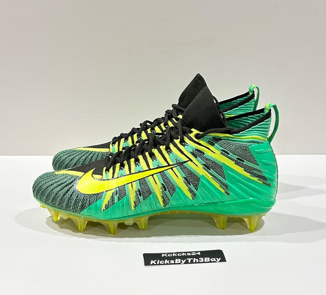 Size 13 Nike Alpha Menace Elite TD Football Cleats Electric Green