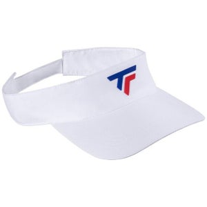 *NWT* UNISEX TECNIFIBRE PRO ADJUSTABLE TENNIS VISOR (WHITE) #55VISORC21