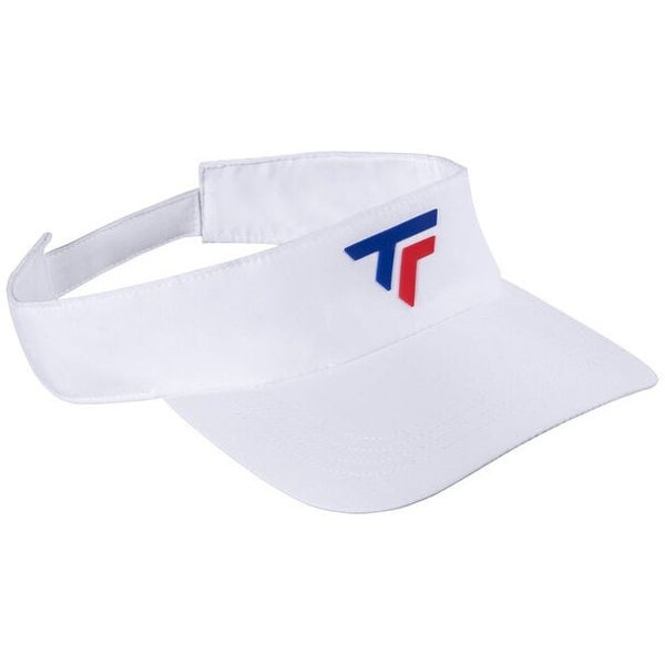 *NWT* UNISEX TECNIFIBRE PRO ADJUSTABLE TENNIS VISOR (WHITE) #55VISORC21